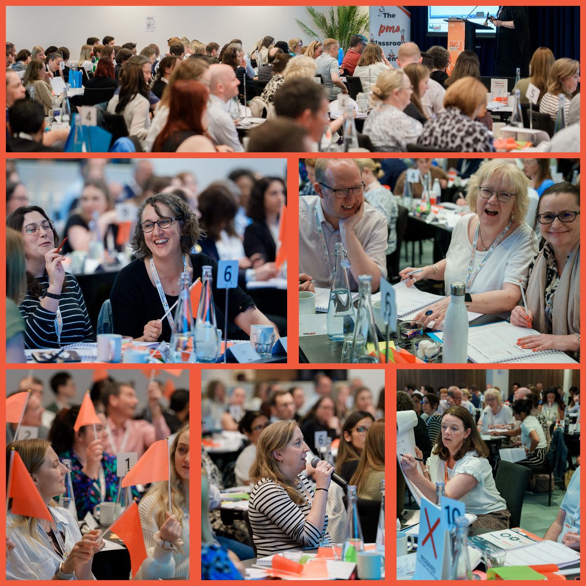 PMO professionals taking part in a working conference session